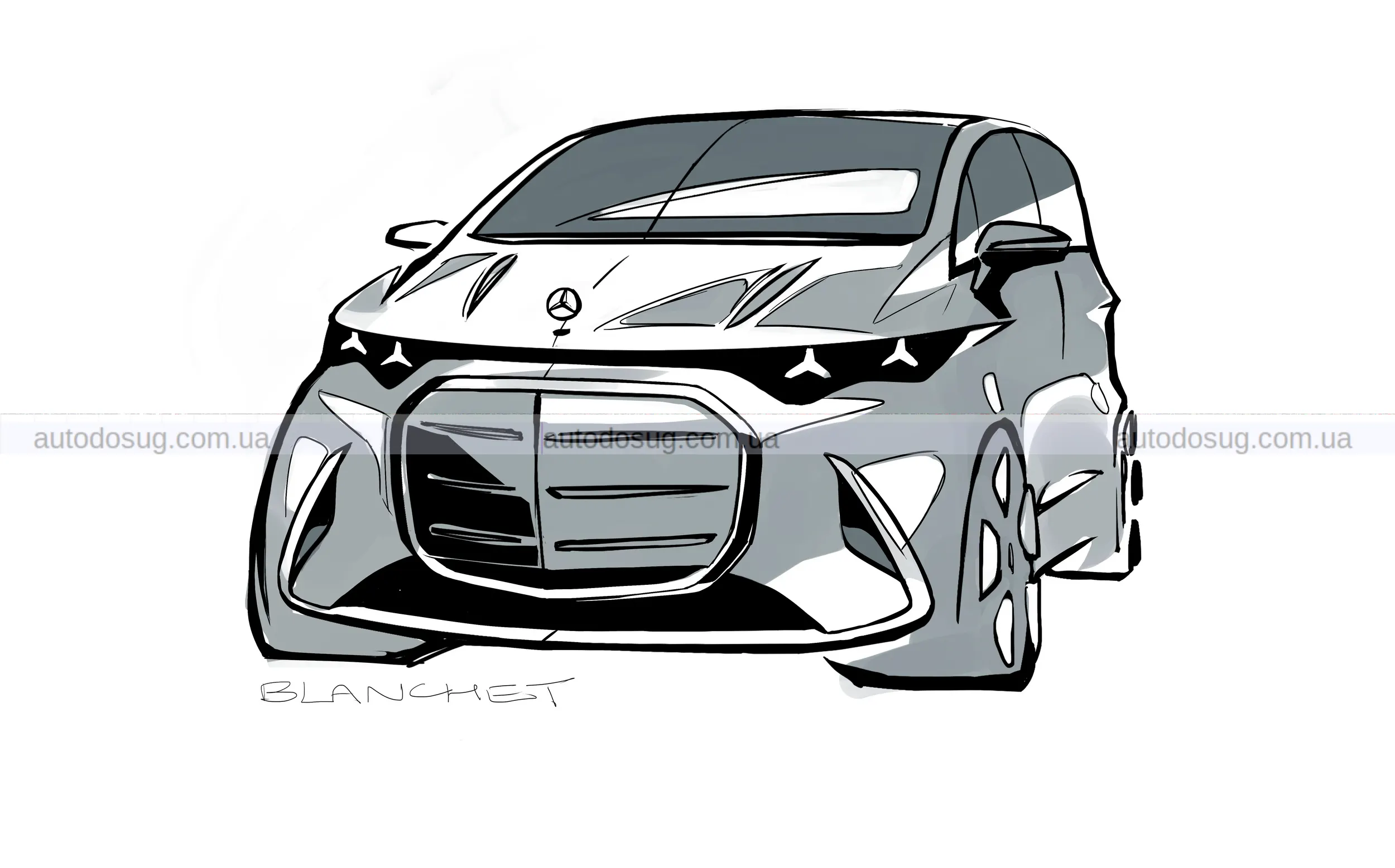 Mercedes переосмислює мінівен і створює розкішний електричний VLE