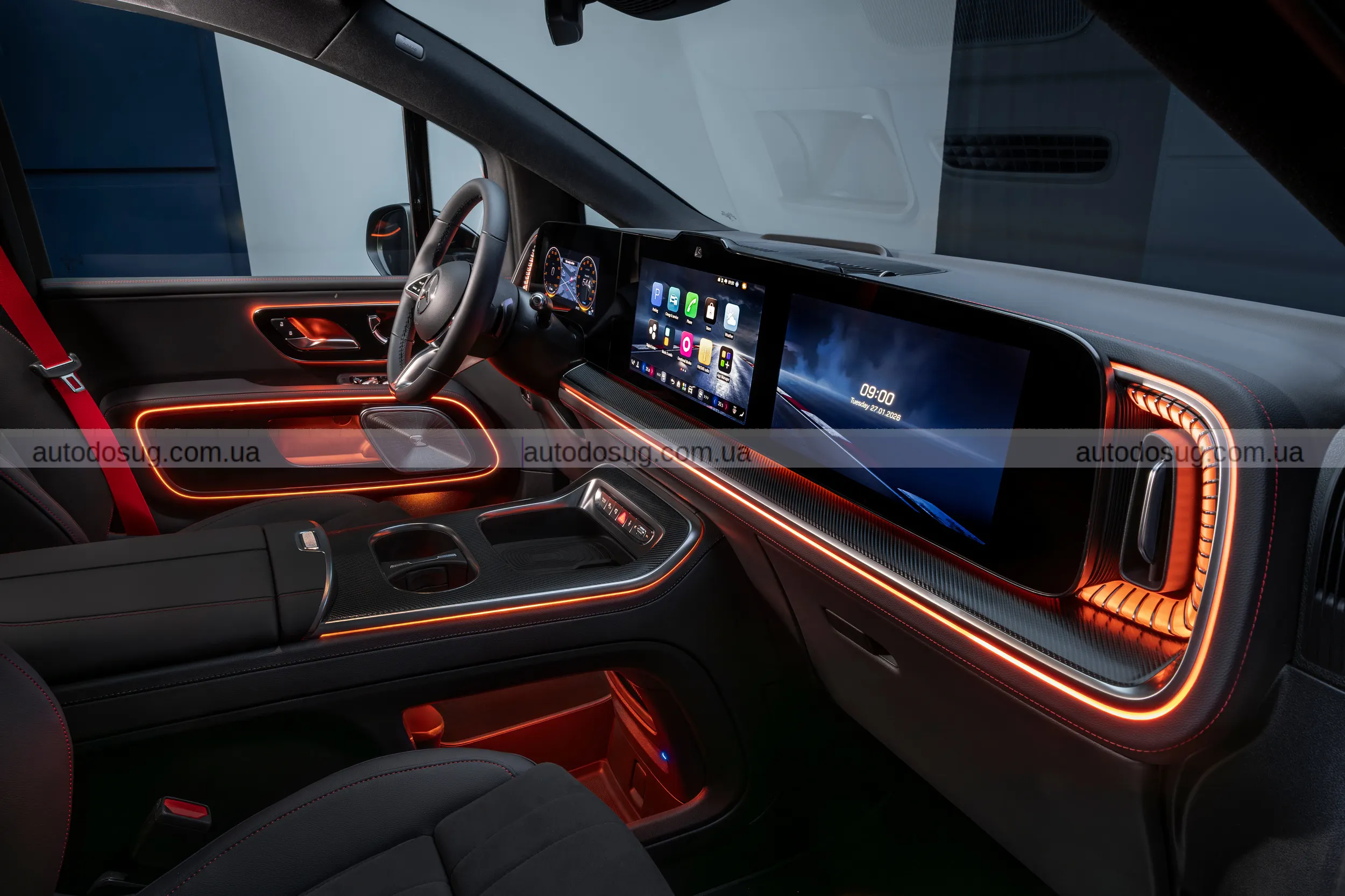 Mercedes переосмислює мінівен і створює розкішний електричний VLE