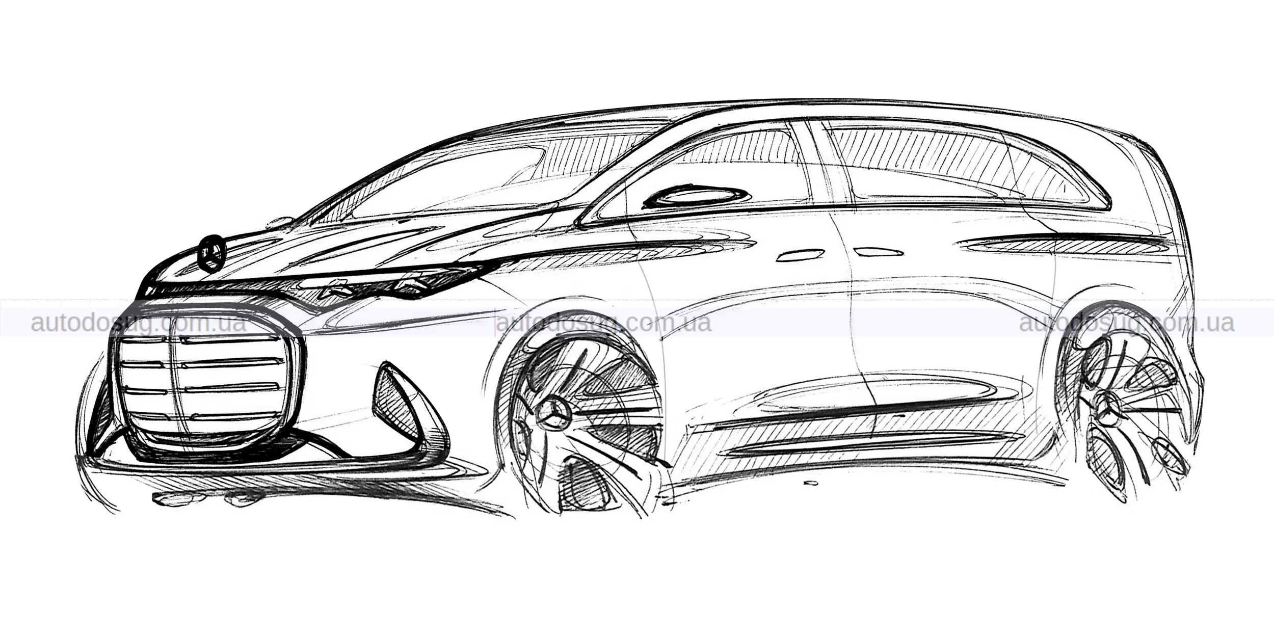 Mercedes переосмислює мінівен і створює розкішний електричний VLE