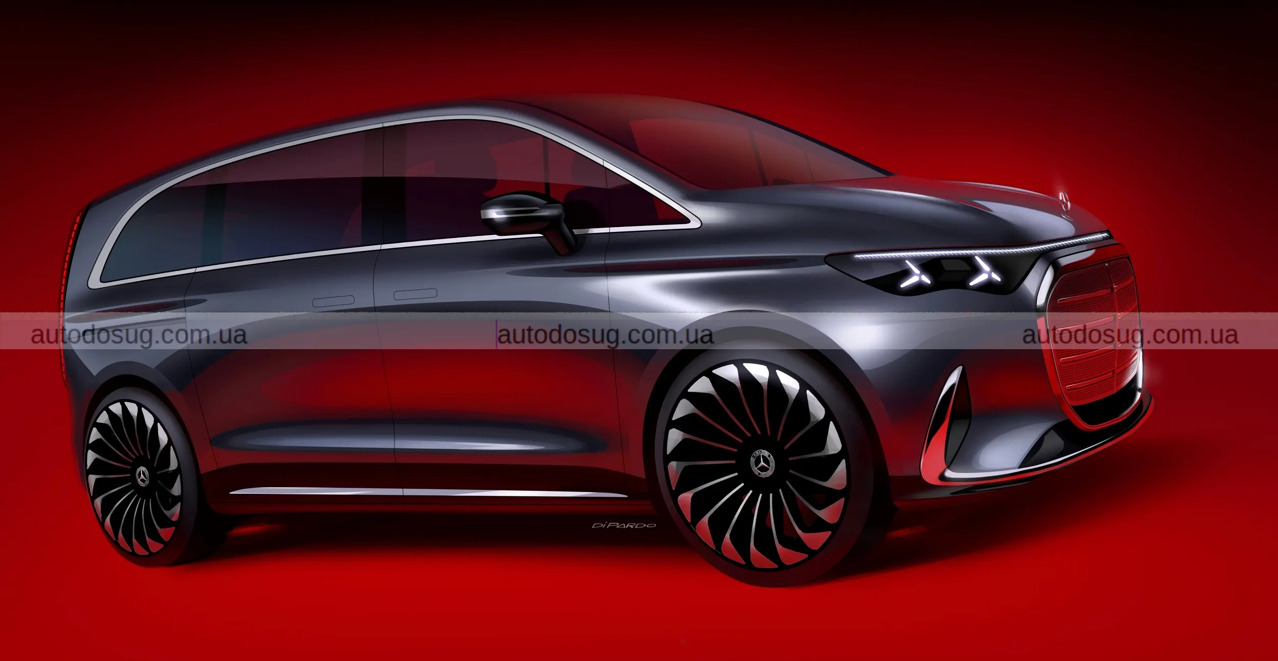 Mercedes переосмислює мінівен і створює розкішний електричний VLE