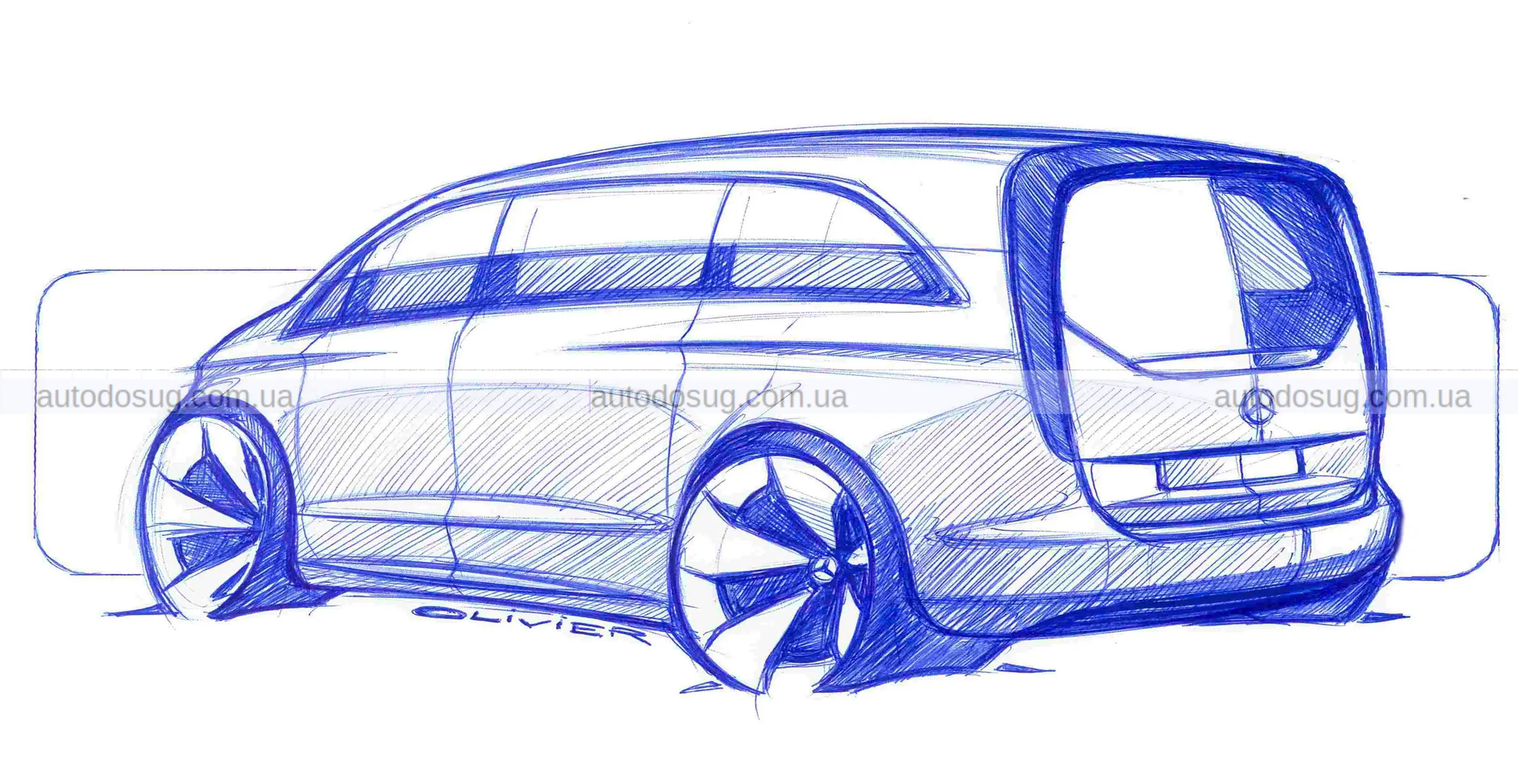 Mercedes переосмислює мінівен і створює розкішний електричний VLE