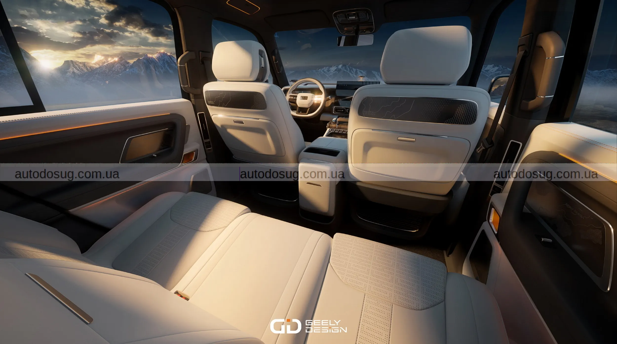 Новий позашляховик Geely у стилі Defender виходить на арену