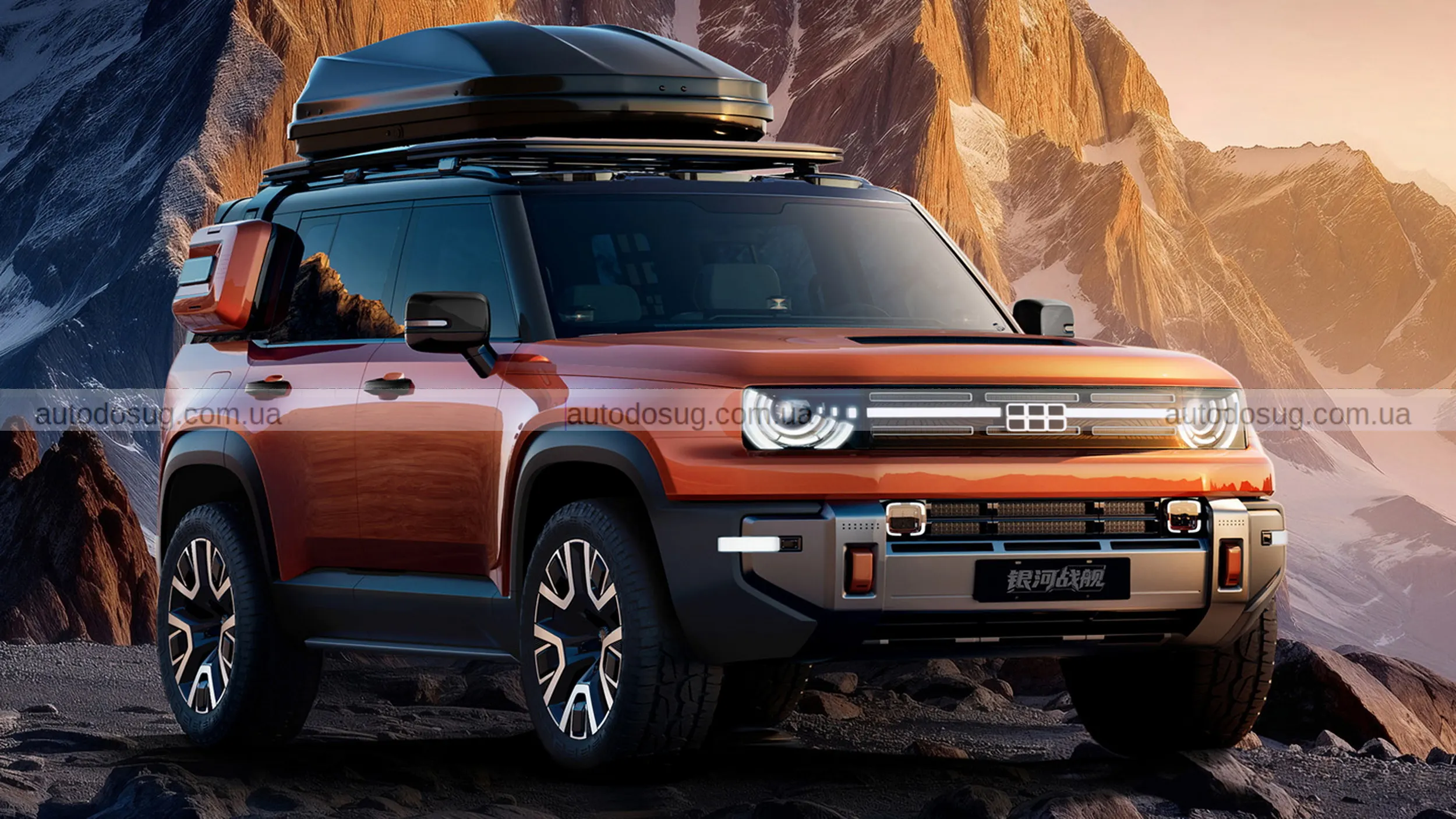 Новий позашляховик Geely у стилі Defender виходить на арену