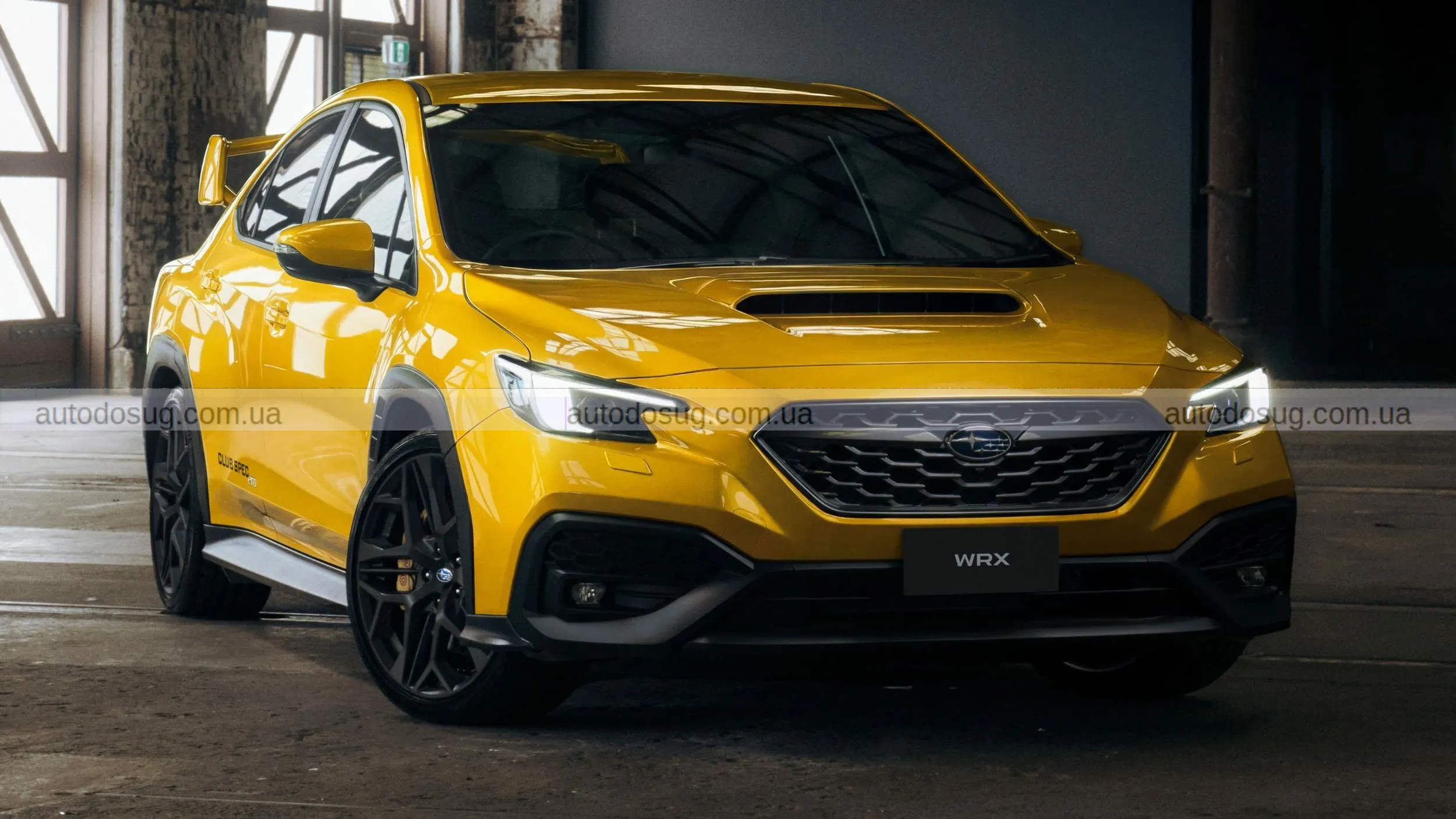 Новий Subaru WRX Club Spec Evo повертає дух ралі з механікою і величезним антикрилом