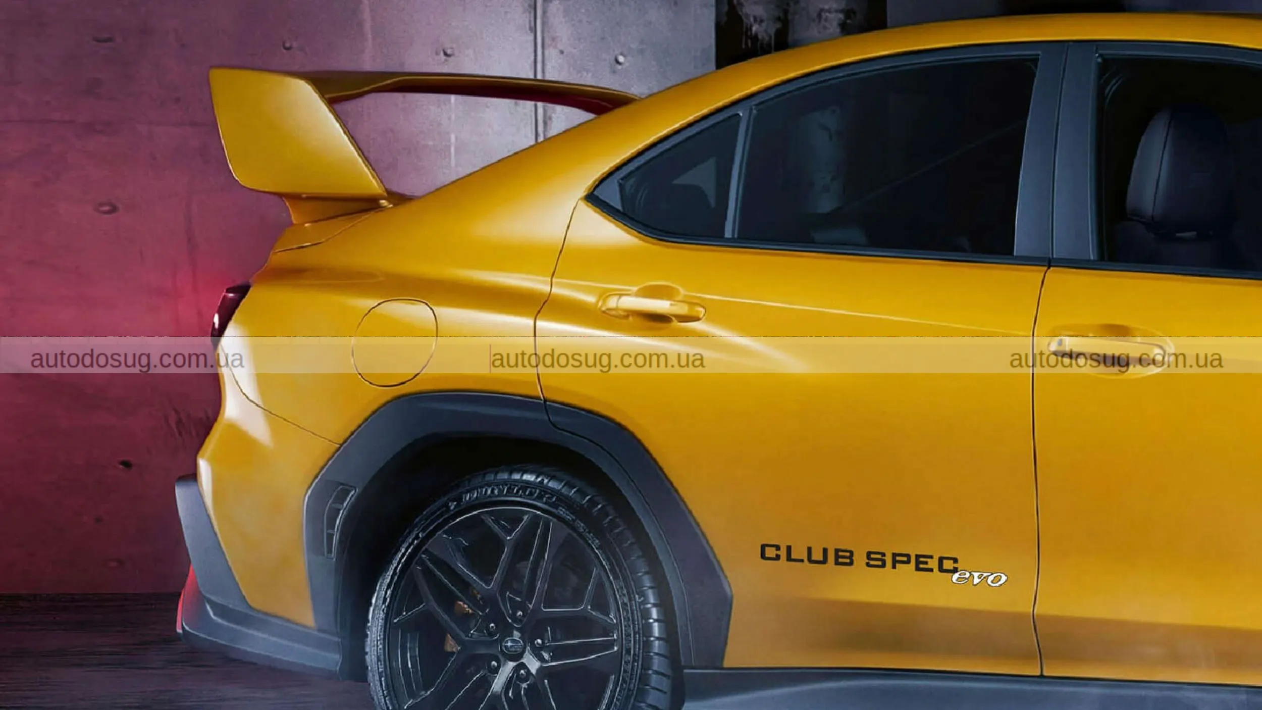 Новий Subaru WRX Club Spec Evo повертає дух ралі з механікою і величезним антикрилом