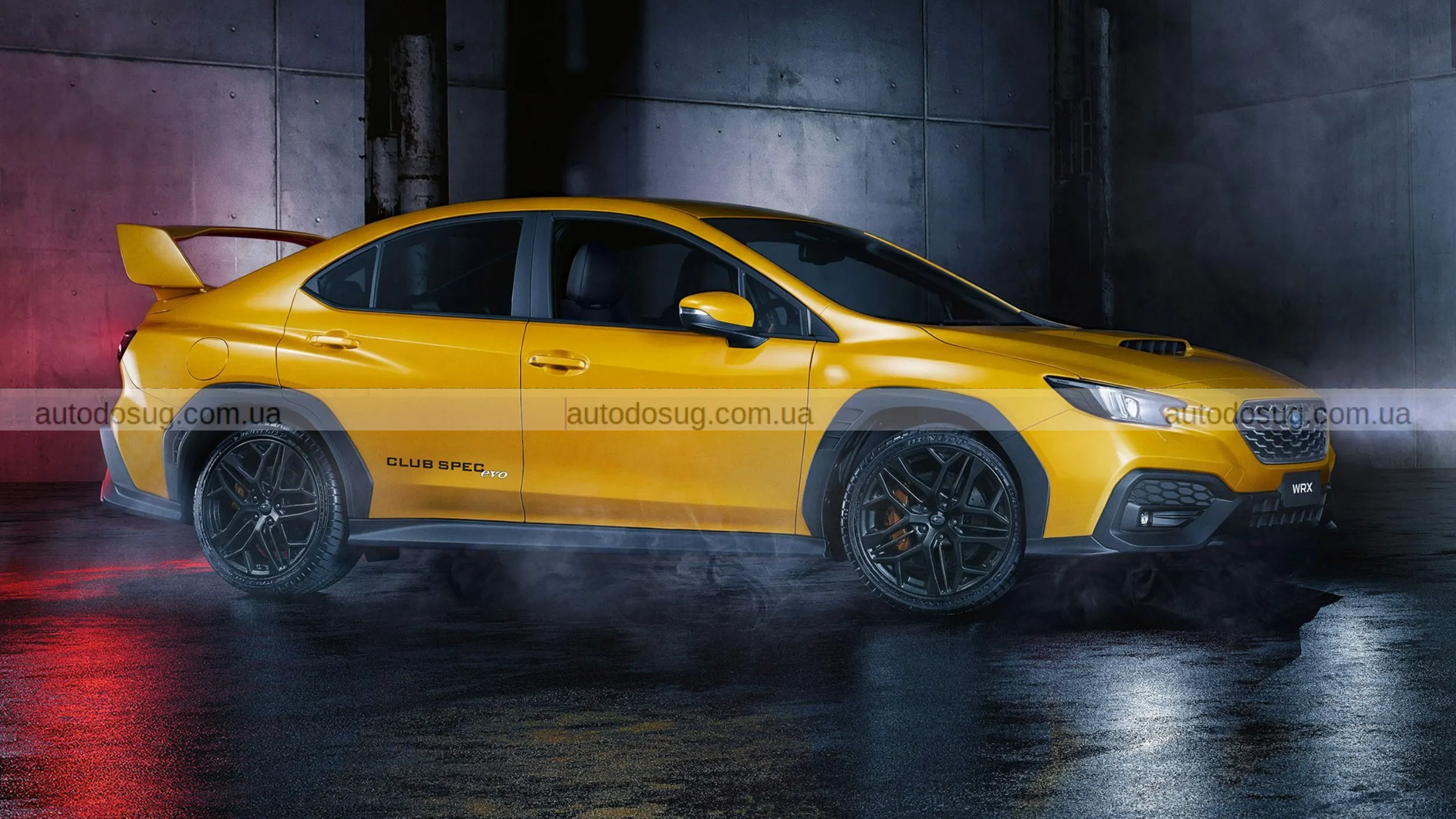 Новий Subaru WRX Club Spec Evo повертає дух ралі з механікою і величезним антикрилом