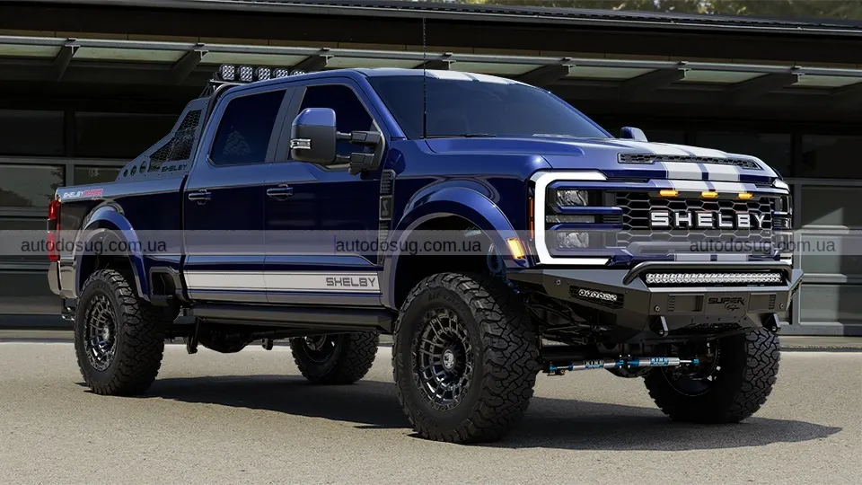 Shelby перетворив Ford F-250 на монстра для пустелі з величезними колесами