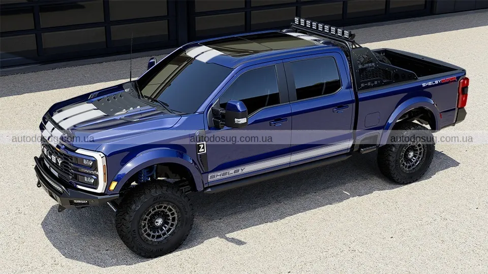Shelby перетворив Ford F-250 на монстра для пустелі з величезними колесами