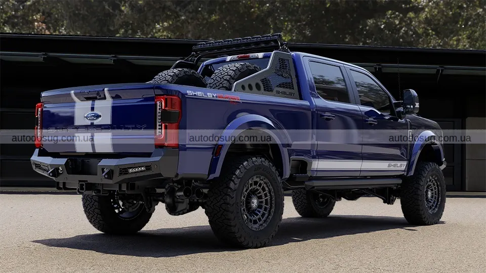 Shelby перетворив Ford F-250 на монстра для пустелі з величезними колесами