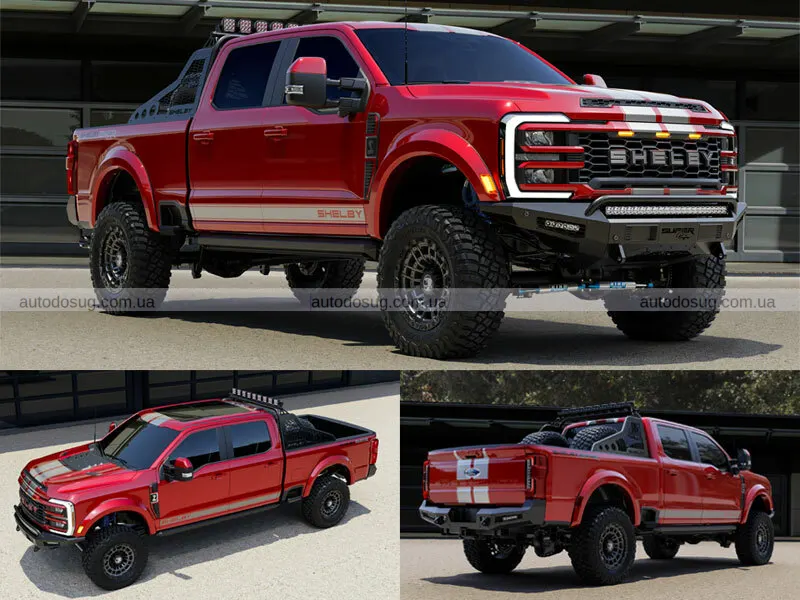 Shelby перетворив Ford F-250 на монстра для пустелі з величезними колесами
