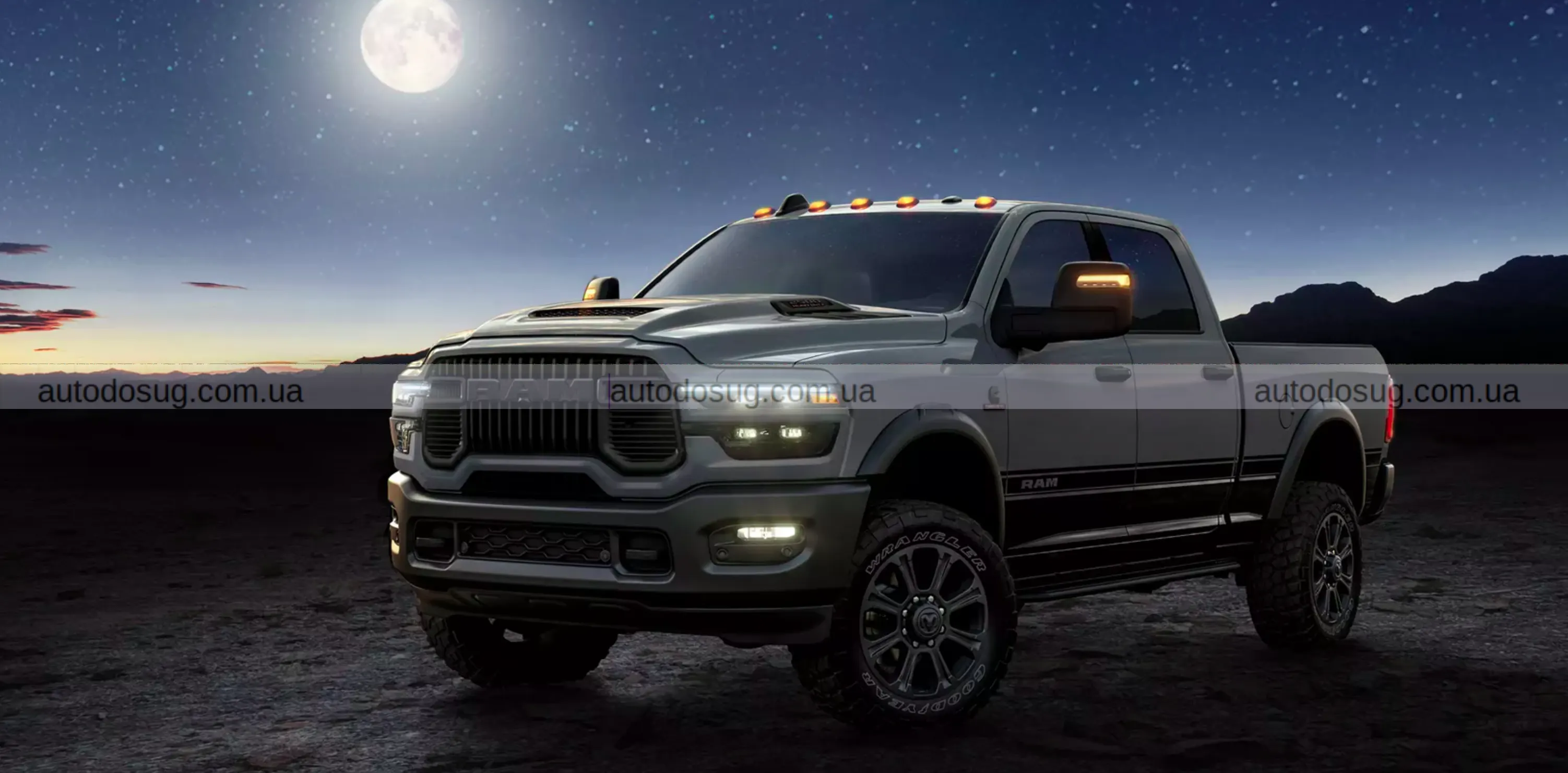 Спеціальна версія Ram 2500 Lunar Edition повертає космічний стиль у світ пікапів