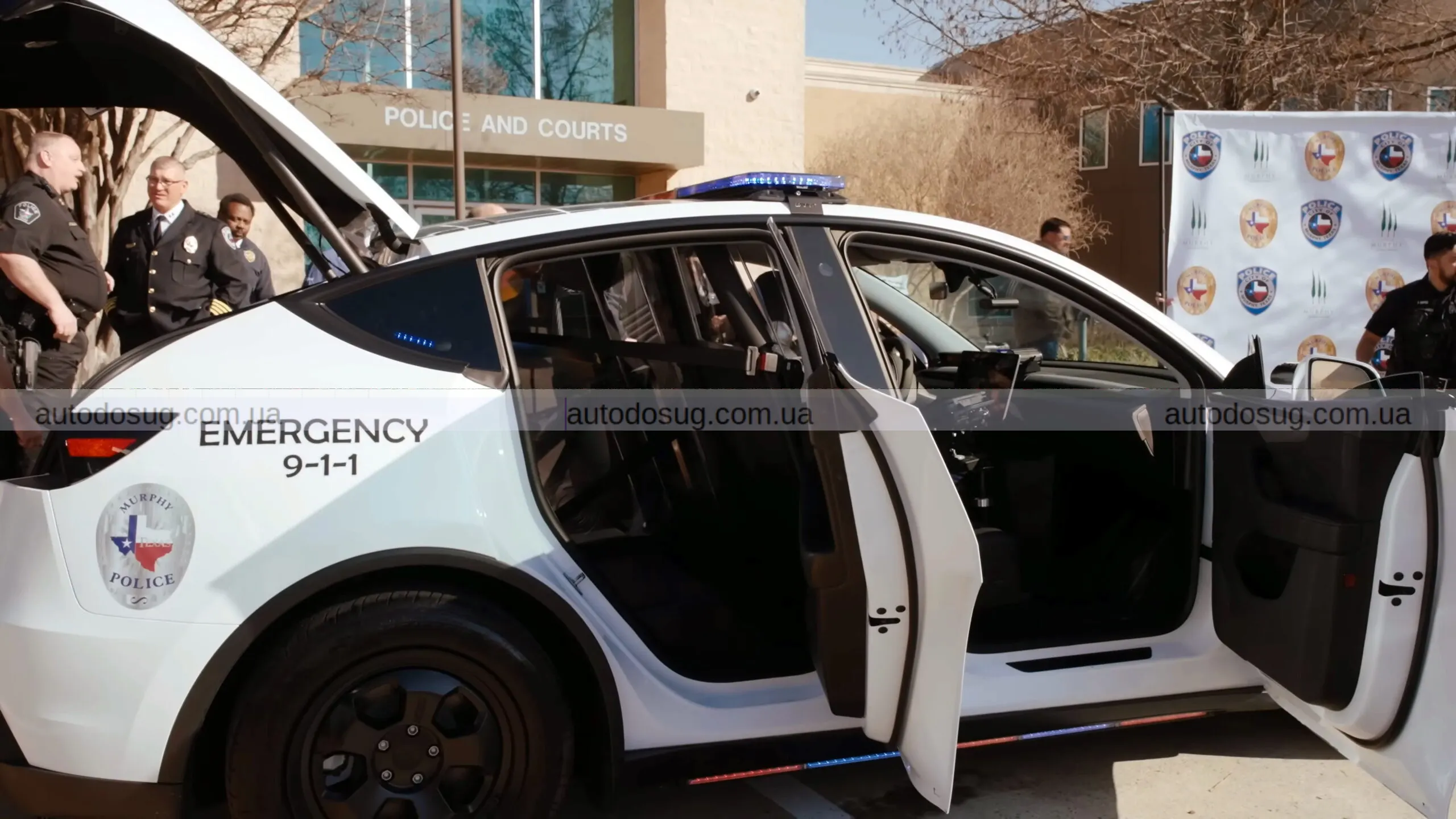 Tesla Model Y стає поліцейським електрокаром і може змінити роботу патрулів