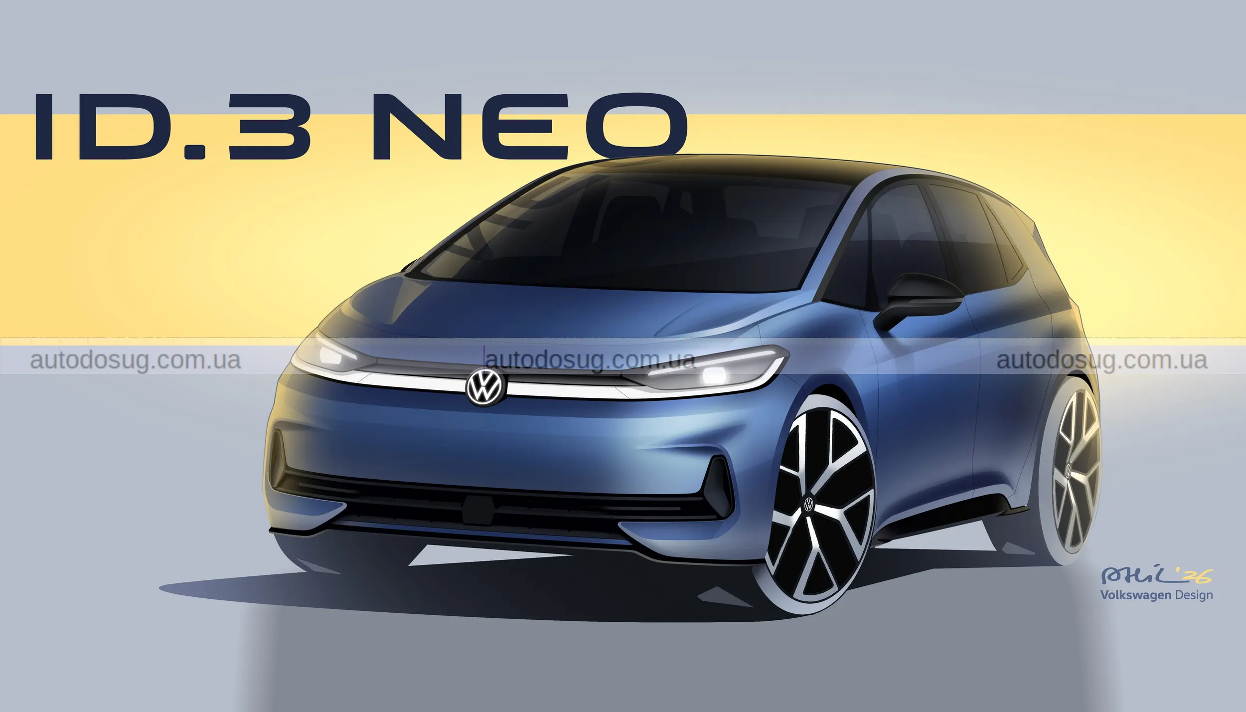 Volkswagen оновлює свій електричний хетчбек і дає йому нове ім’я ID.3 Neo