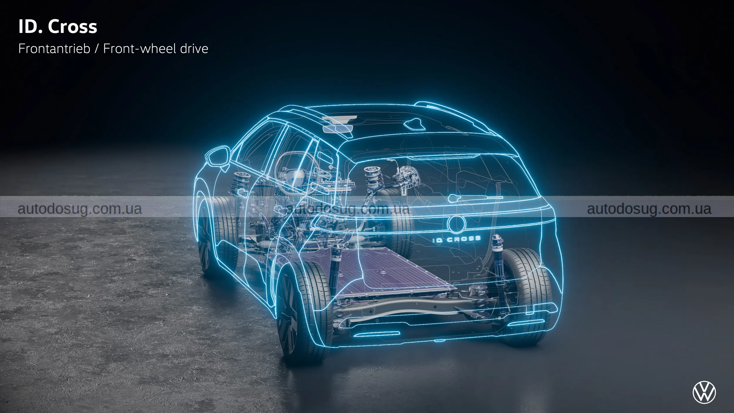 Volkswagen показує новий доступний електрокросовер ID Cross
