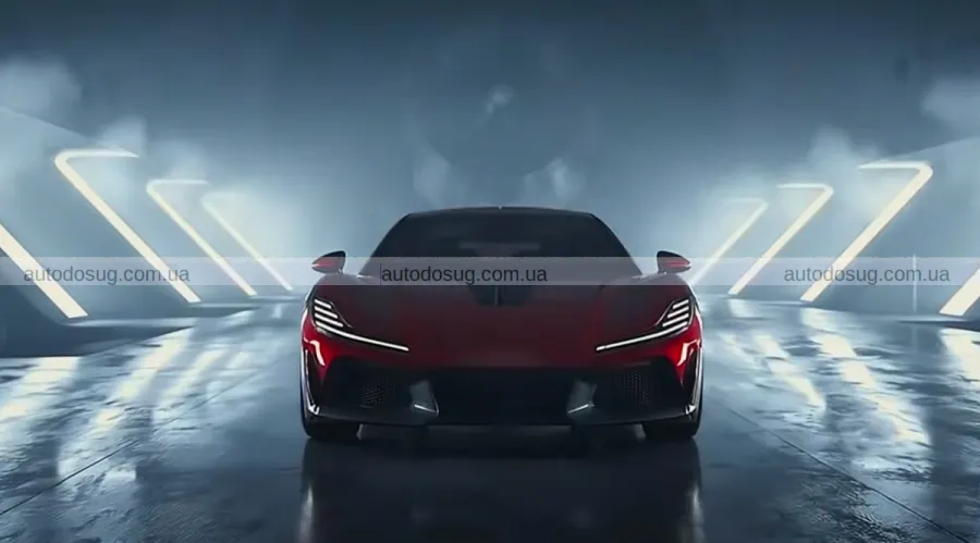 Dreame привезла седан із ракетами позаду