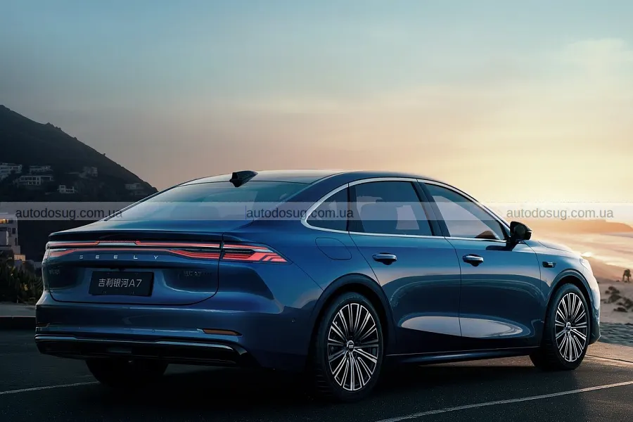 Geely Galaxy A7 здивував ціною від $14 300