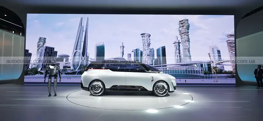 Geely показала в Китаї роботаксі EVA Cab