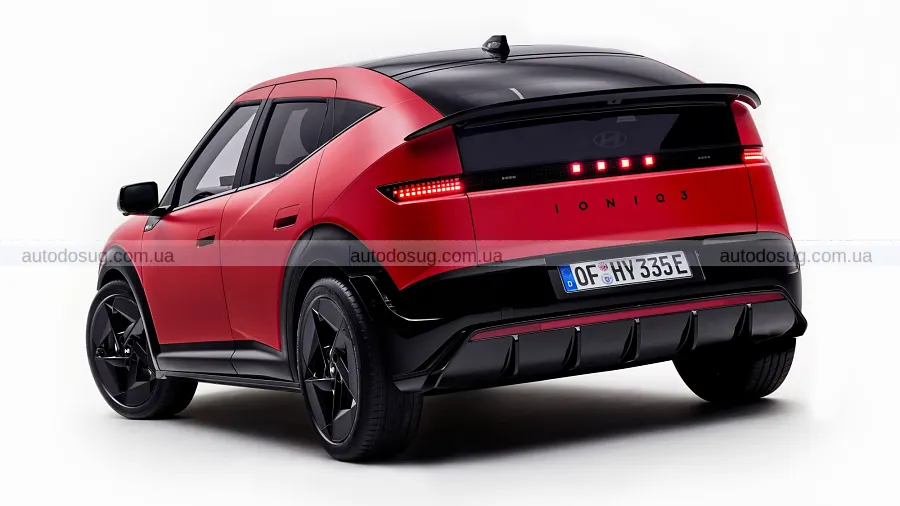 Hyundai показала Ioniq 3 для Європи