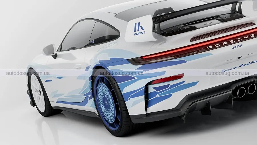 Японський акцент зробив Porsche 911 GT3 особливим