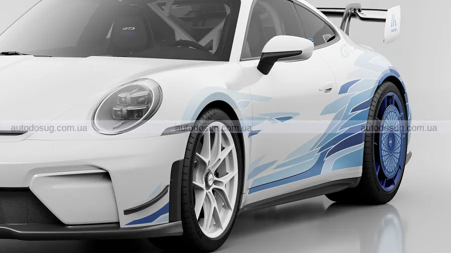 Японський акцент зробив Porsche 911 GT3 особливим