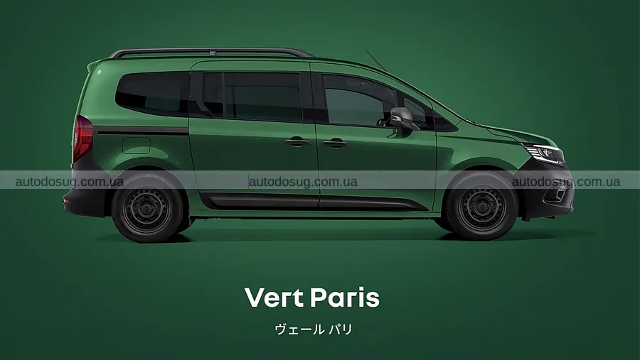 Яскравий Renault Kangoo приїхав у Японію серією