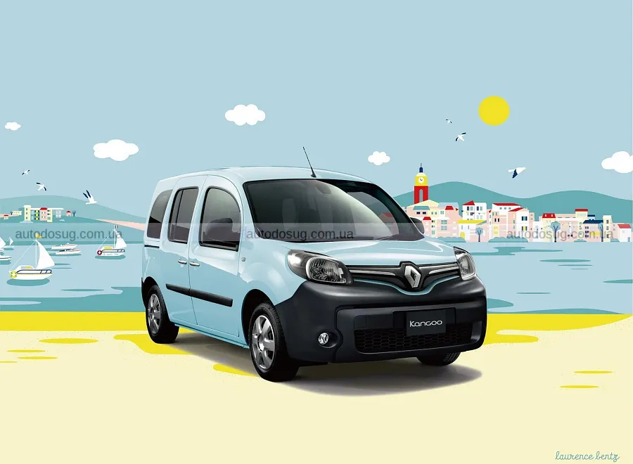 Яскравий Renault Kangoo приїхав у Японію серією