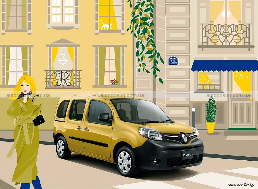 Яскравий Renault Kangoo приїхав у Японію серією
