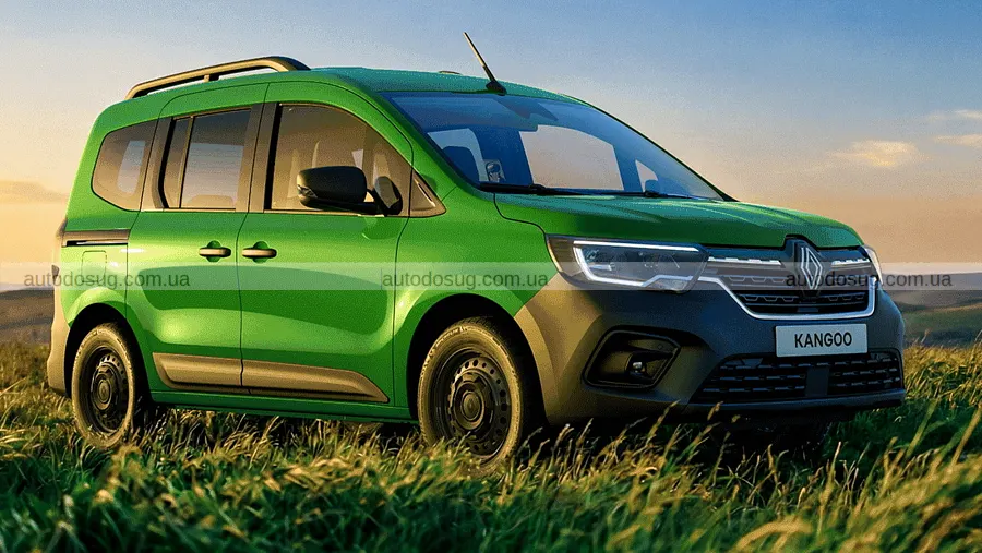 Яскравий Renault Kangoo приїхав у Японію серією