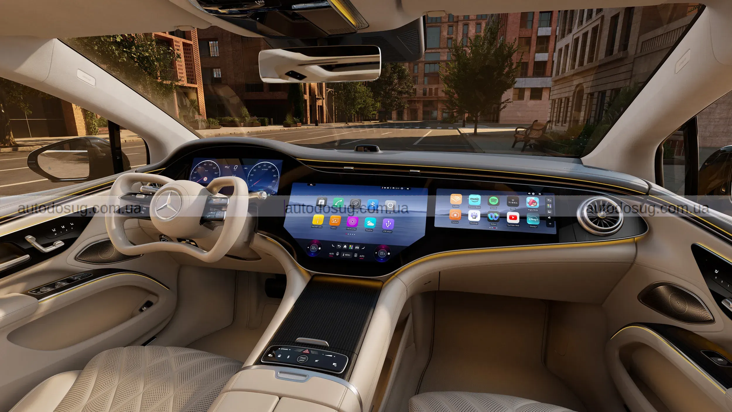 Mercedes EQS отримує кермо як у літака і змінює відчуття від керування