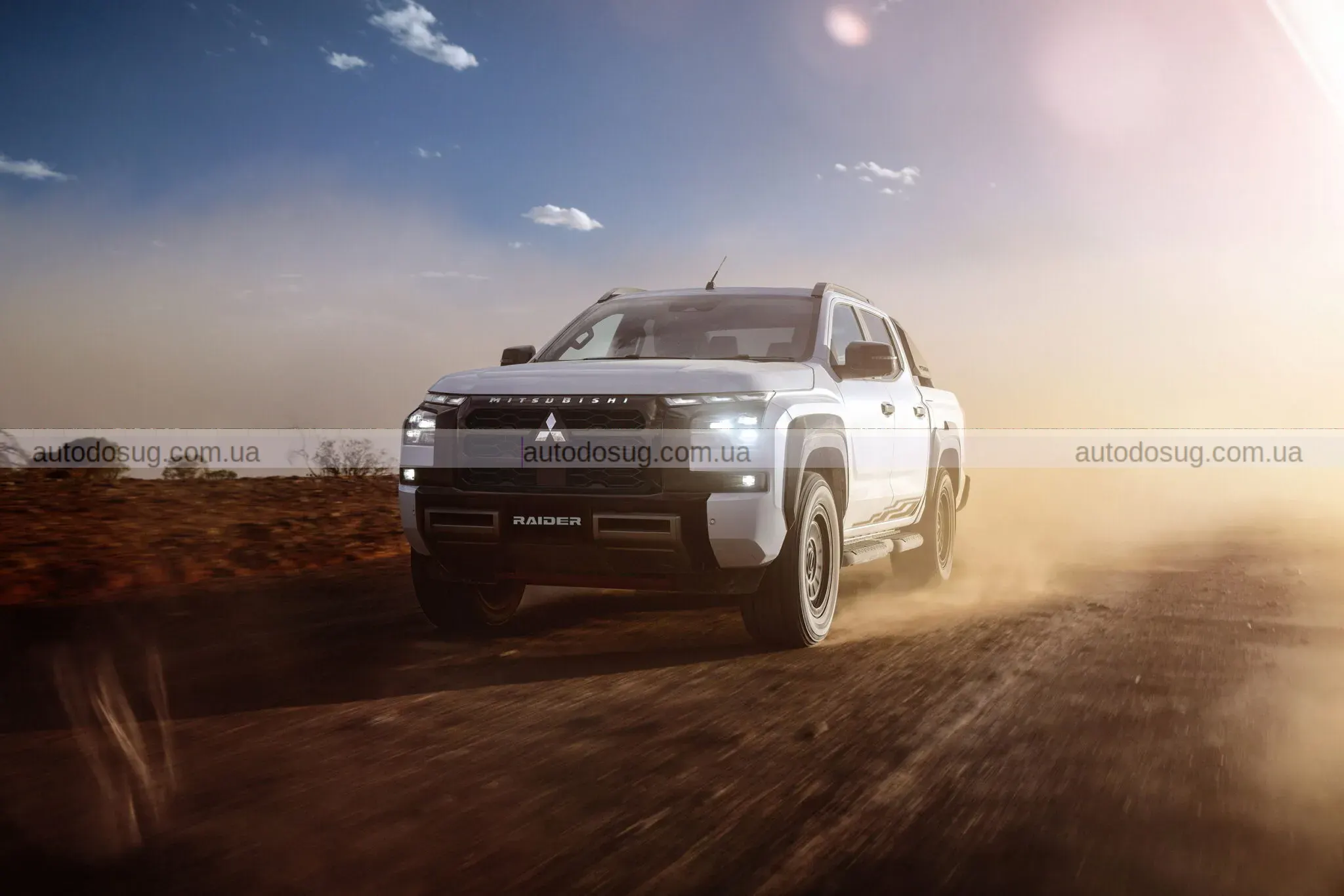 Mitsubishi Triton Raider виходить на бездоріжжя і кидає виклик лідерам