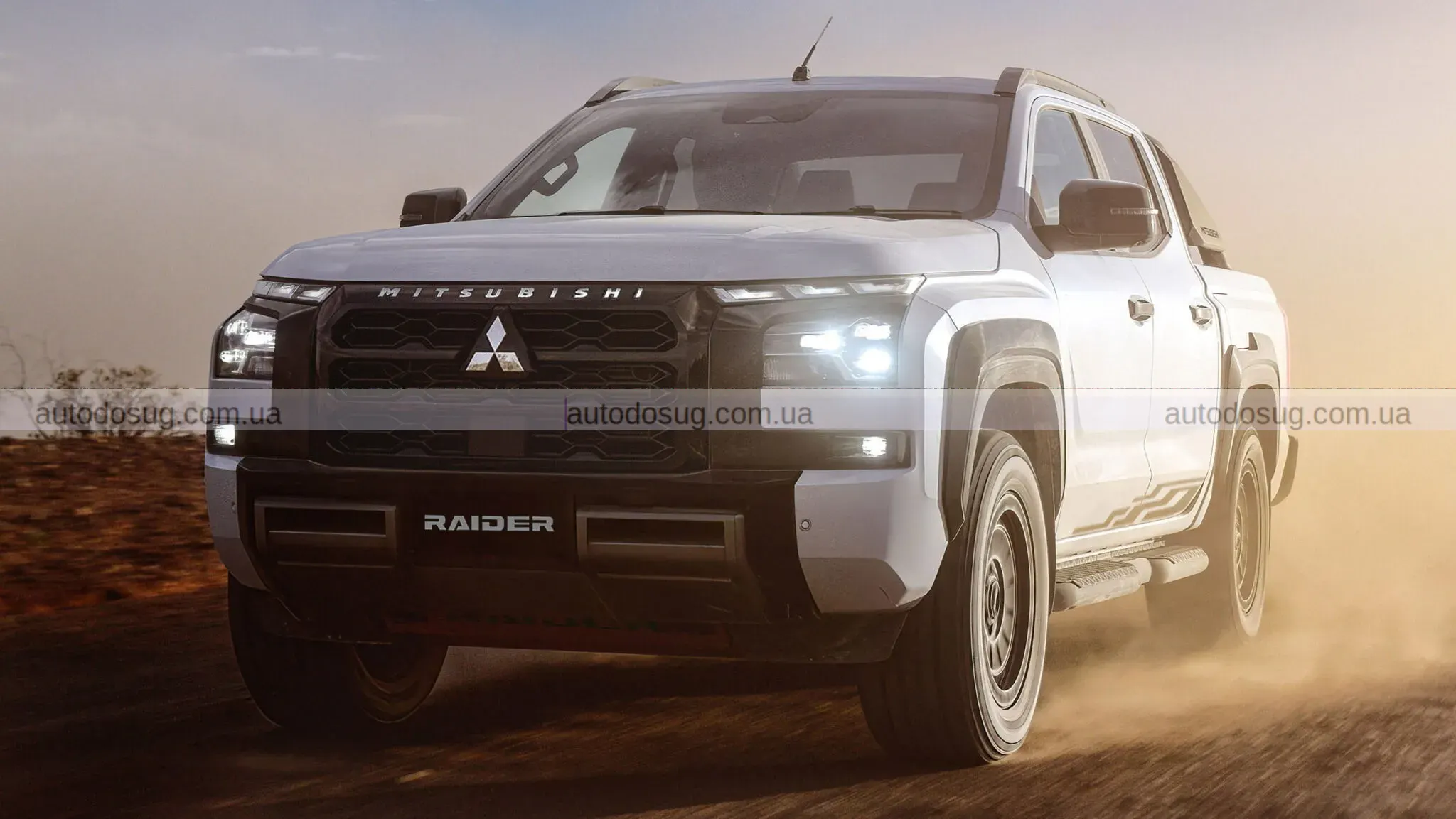 Mitsubishi Triton Raider виходить на бездоріжжя і кидає виклик лідерам