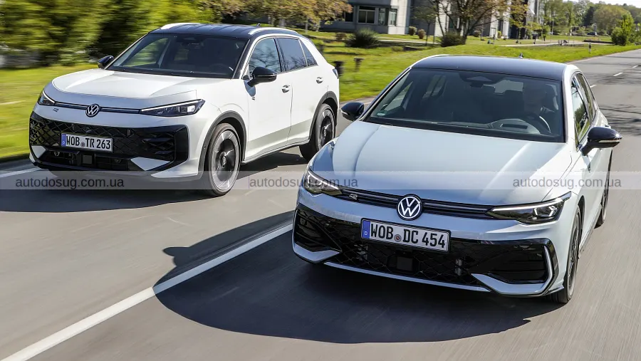 Новий гібрид Volkswagen з’явиться у Golf і T-Roc