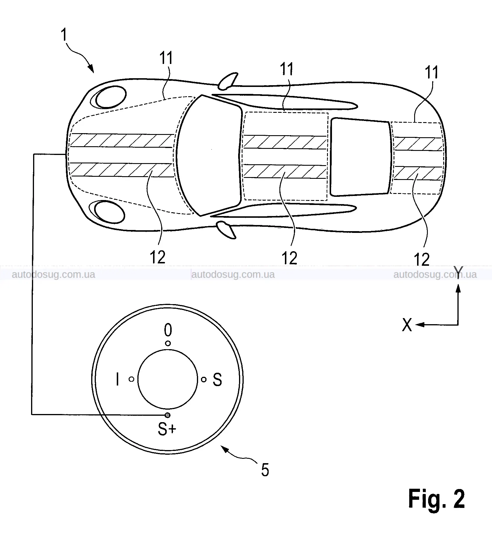 Porsche придумала смуги, які зникають кнопкою