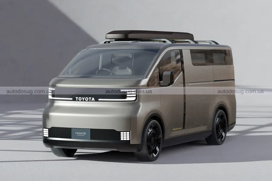 Toyota HiAce зміниться після 22 років без паузи