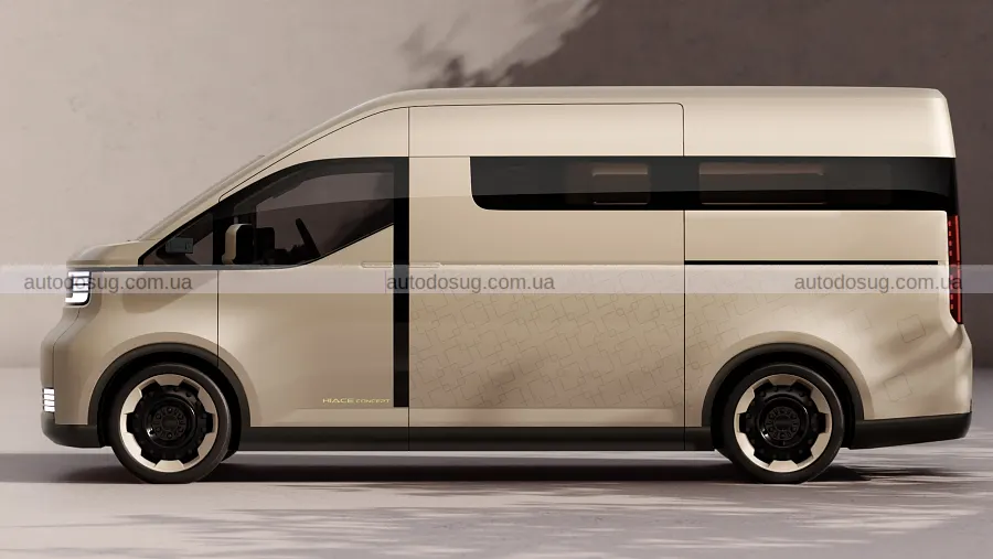 Toyota HiAce зміниться після 22 років без паузи