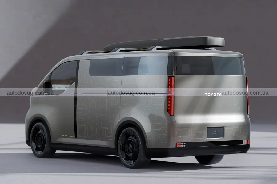 Toyota HiAce зміниться після 22 років без паузи