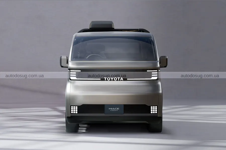 Toyota HiAce зміниться після 22 років без паузи