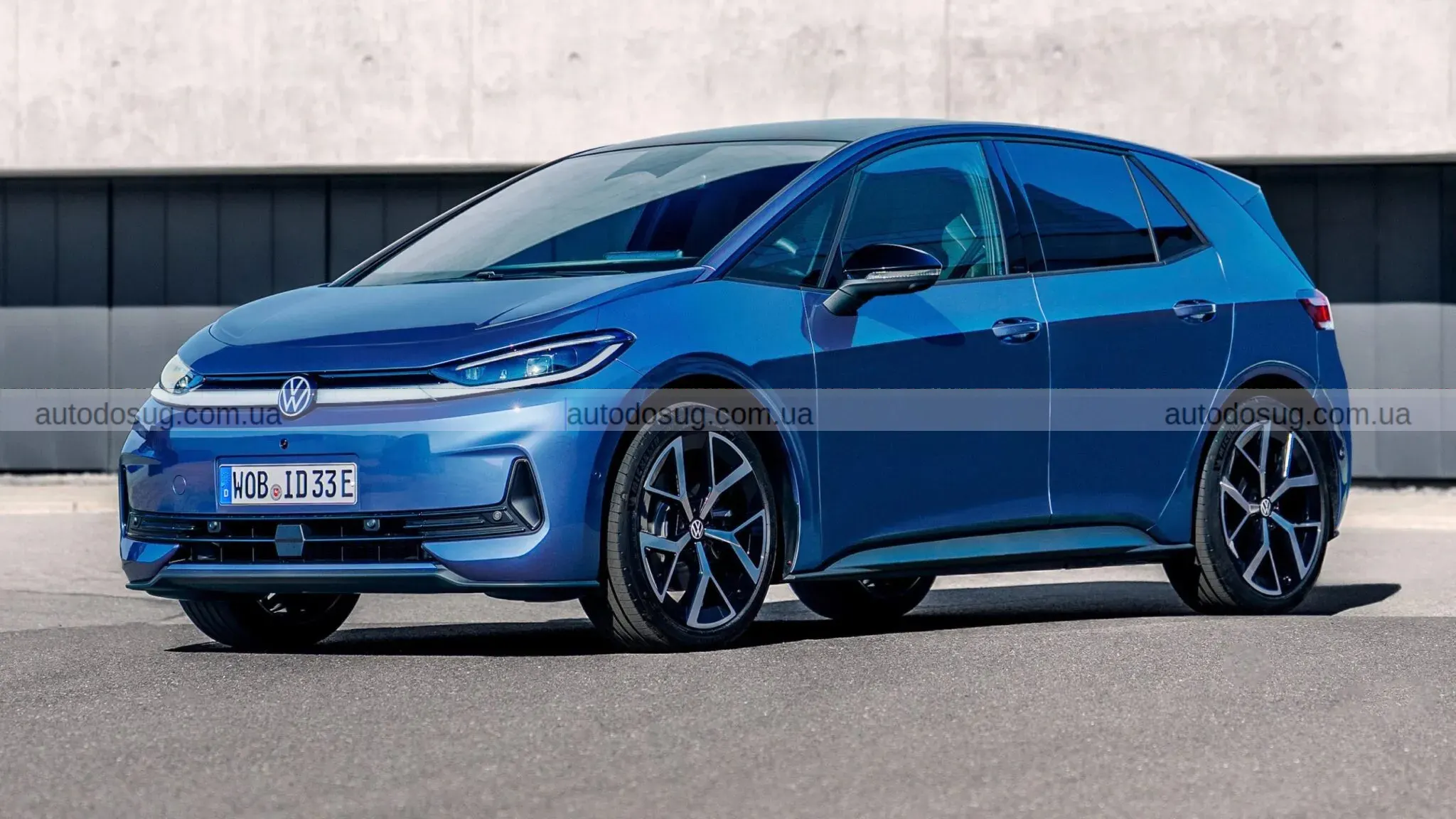 Volkswagen оновлює ID.3 і пропонує три варіанти акумуляторів із запасом ходу до 391 милі