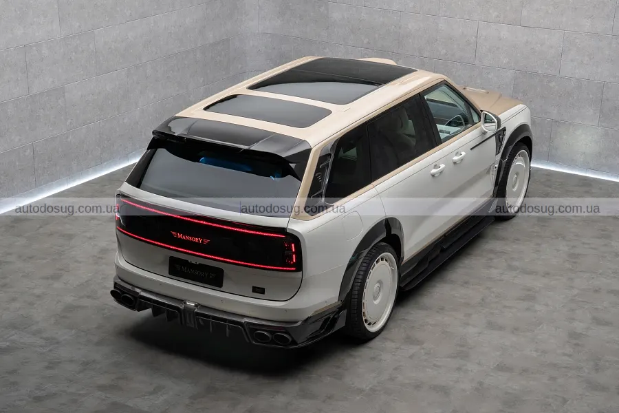 Zeekr 9X від Mansory став ще помітнішим