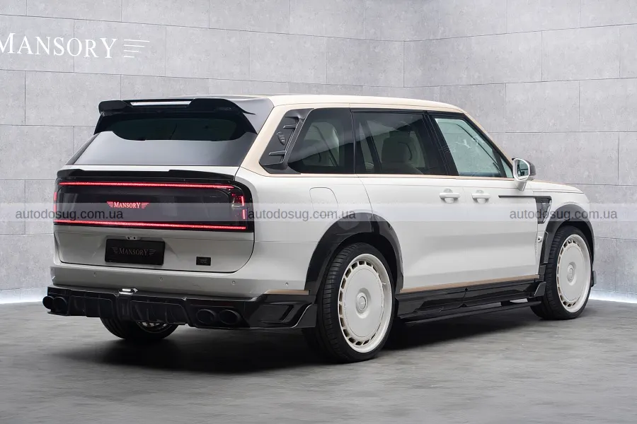 Zeekr 9X від Mansory став ще помітнішим