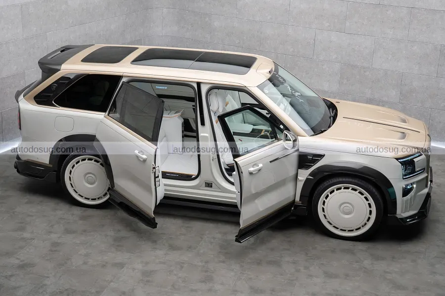 Zeekr 9X від Mansory став ще помітнішим