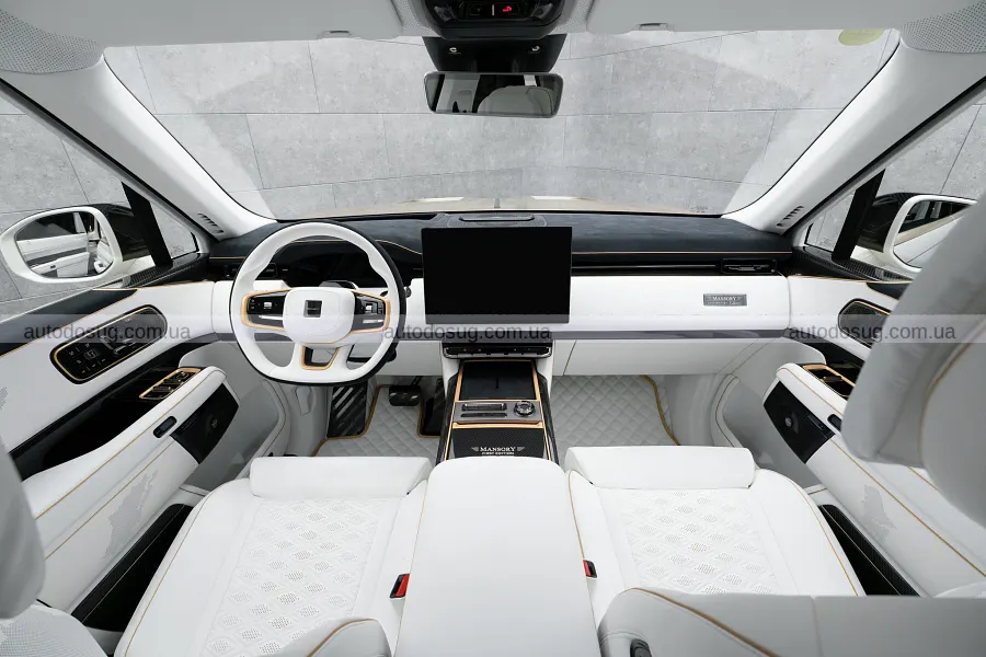 Zeekr 9X від Mansory став ще помітнішим