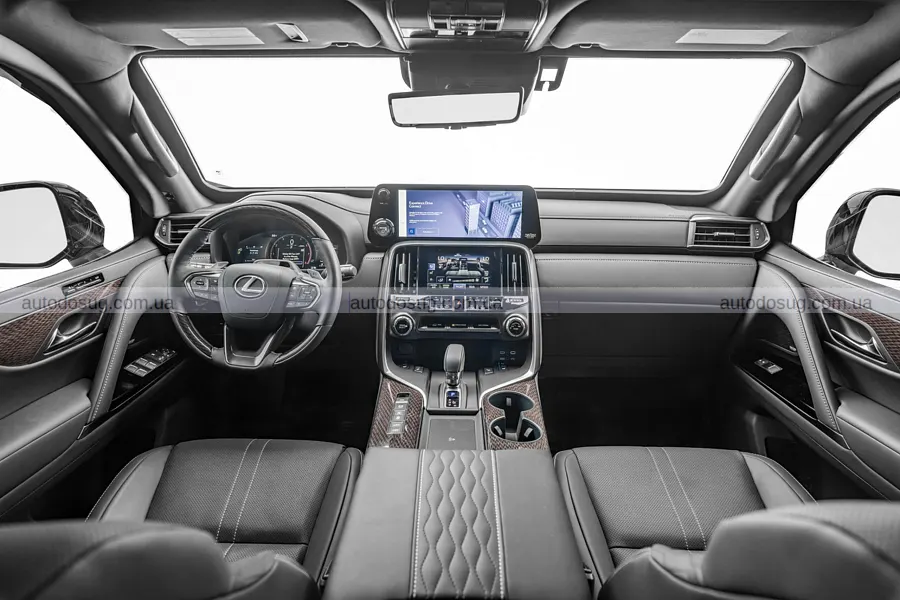 Броньований Lexus LX 700 витримує кулі й гранати
