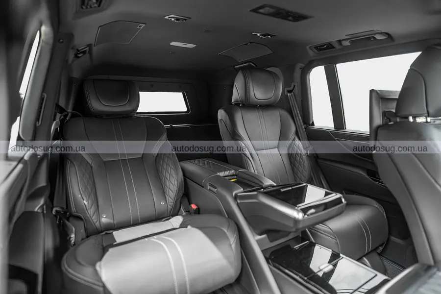 Броньований Lexus LX 700 витримує кулі й гранати