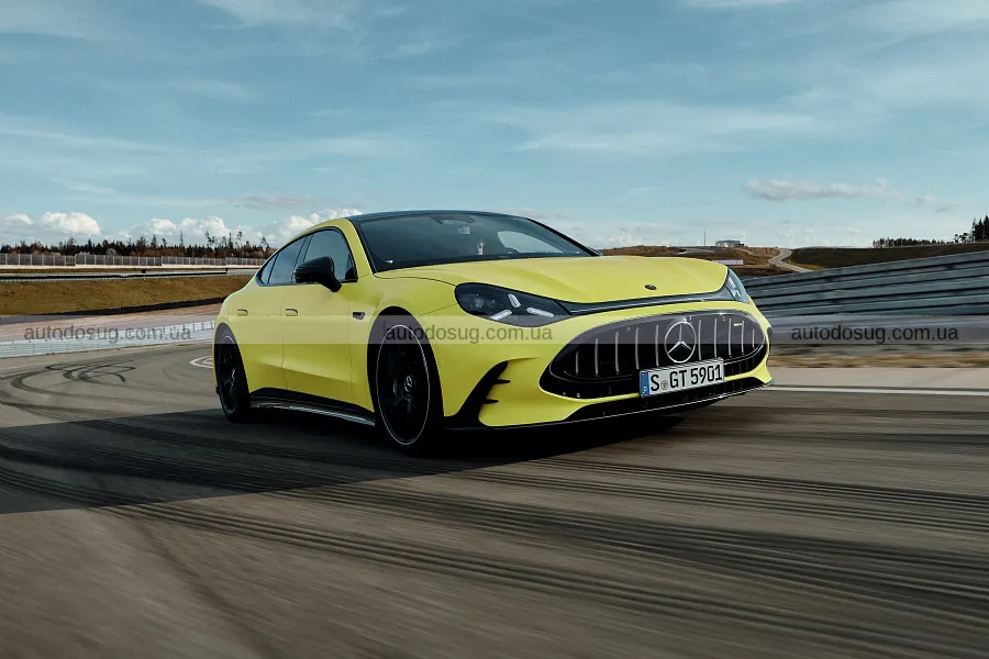 Електричний Mercedes-AMG GT вразив 1153 силами