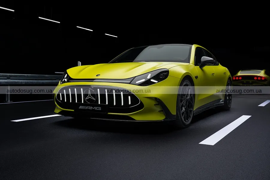 Електричний Mercedes-AMG GT вразив 1153 силами