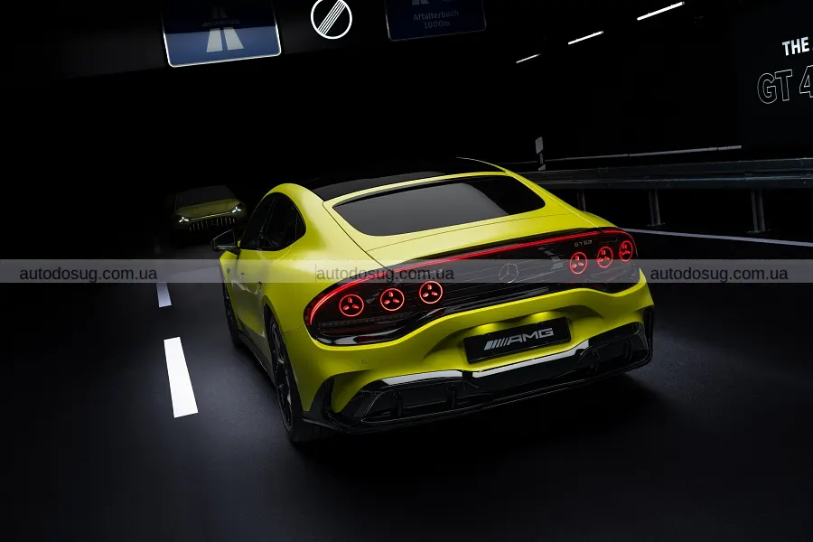 Електричний Mercedes-AMG GT вразив 1153 силами
