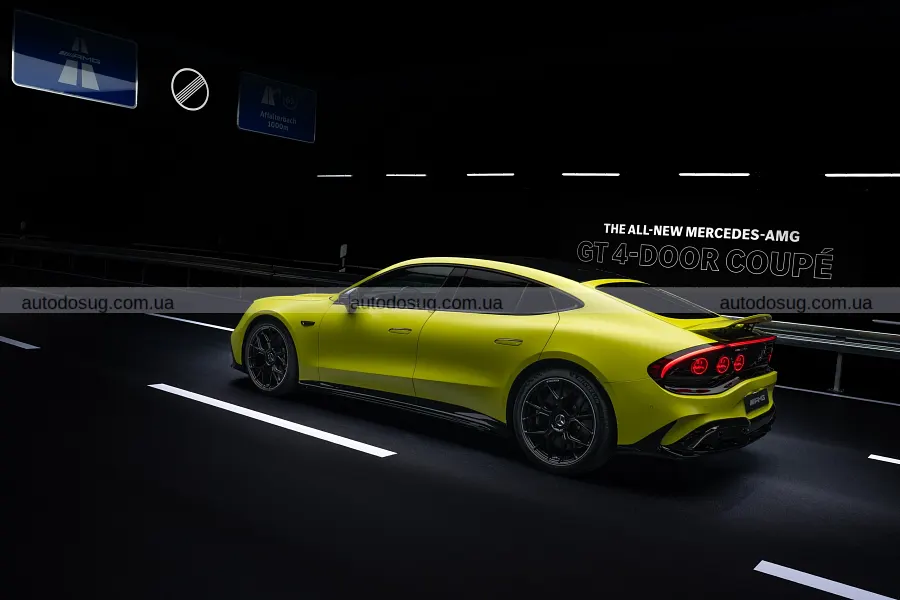 Електричний Mercedes-AMG GT вразив 1153 силами