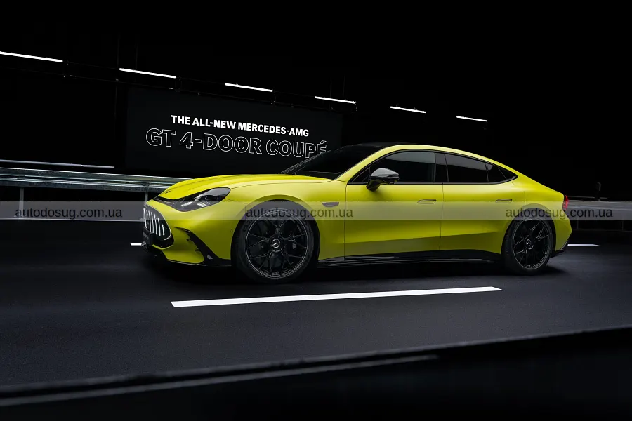 Електричний Mercedes-AMG GT вразив 1153 силами