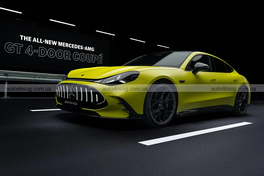Електричний Mercedes-AMG GT вразив 1153 силами